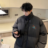 秋冬美式直播抖音高品质宽松保暖男面包服羽绒棉外套棉衣M1046P90，男装棉衣，电商C408-1(原B339-1)