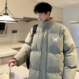 已注册美式抖音直播高品质男宽松面包服羽绒棉外套棉衣M1052P90，男装棉衣，电商C408-1(原B339-1)