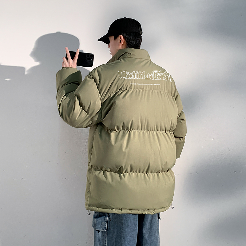 日系抖音直播得物宽松面包服羽绒棉棉衣外套M1159P65,男装棉衣,电商C408-1(原B339-1)