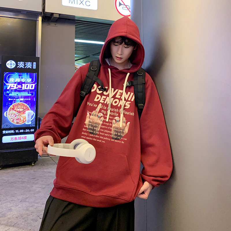 新款港风抖音直播得物高品质男宽松连帽卫衣外套W5094P45控68,女装短外套,电商C408-1(原B339-1)