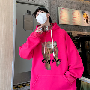 已注册华棉抖音直播品质男连帽卫衣W5013P45控88加绒55图片
