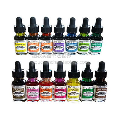 Dr.Ph.Martin's浓缩水彩/彩色墨水 CONCENTRATED 15ml墨水 C系列