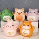 卡通十二生肖牛狗老虎兔猪猴子存钱罐大号搪胶防摔储钱罐儿童礼物