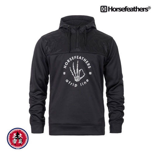 [正火雪具]1920Horsefeathers单板滑雪服KODA防水滑雪帽衫黑色