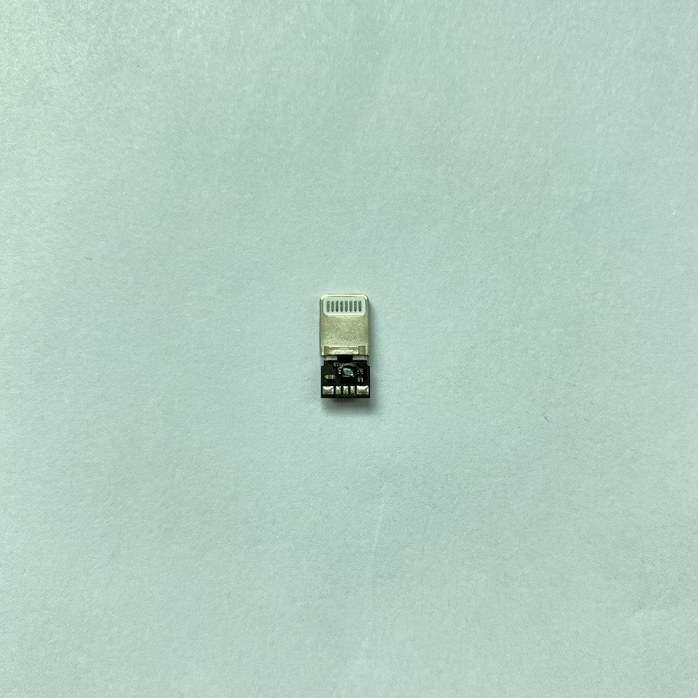 MFI认证C89端子苹果插头连接器转接头富士康原厂Lightning插头