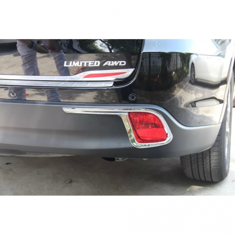 汉兰达前后雾灯改装55