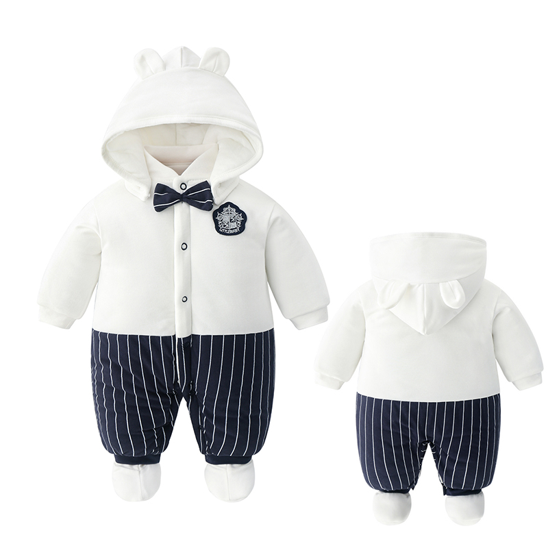 连体秋冬季拜年加厚满月外出抱衣