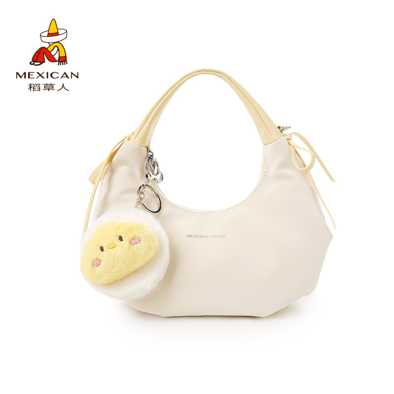 稻草人女包新款云朵包包夏季小众设计感百搭手提包单肩斜挎包