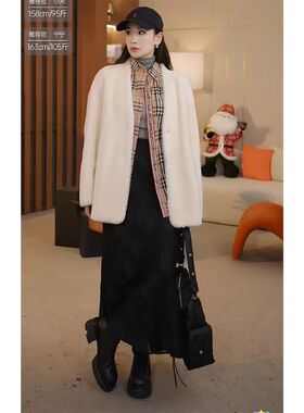 【米公子】【990g】断网王炸，进口皮毛一体，经典水貂版型96109