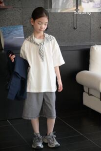 Youuway2026夏季新款男大童女大童短袖T恤