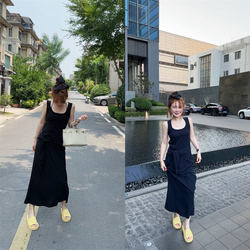 【BORAKOO】2色慵懒休闲连衣裙套装