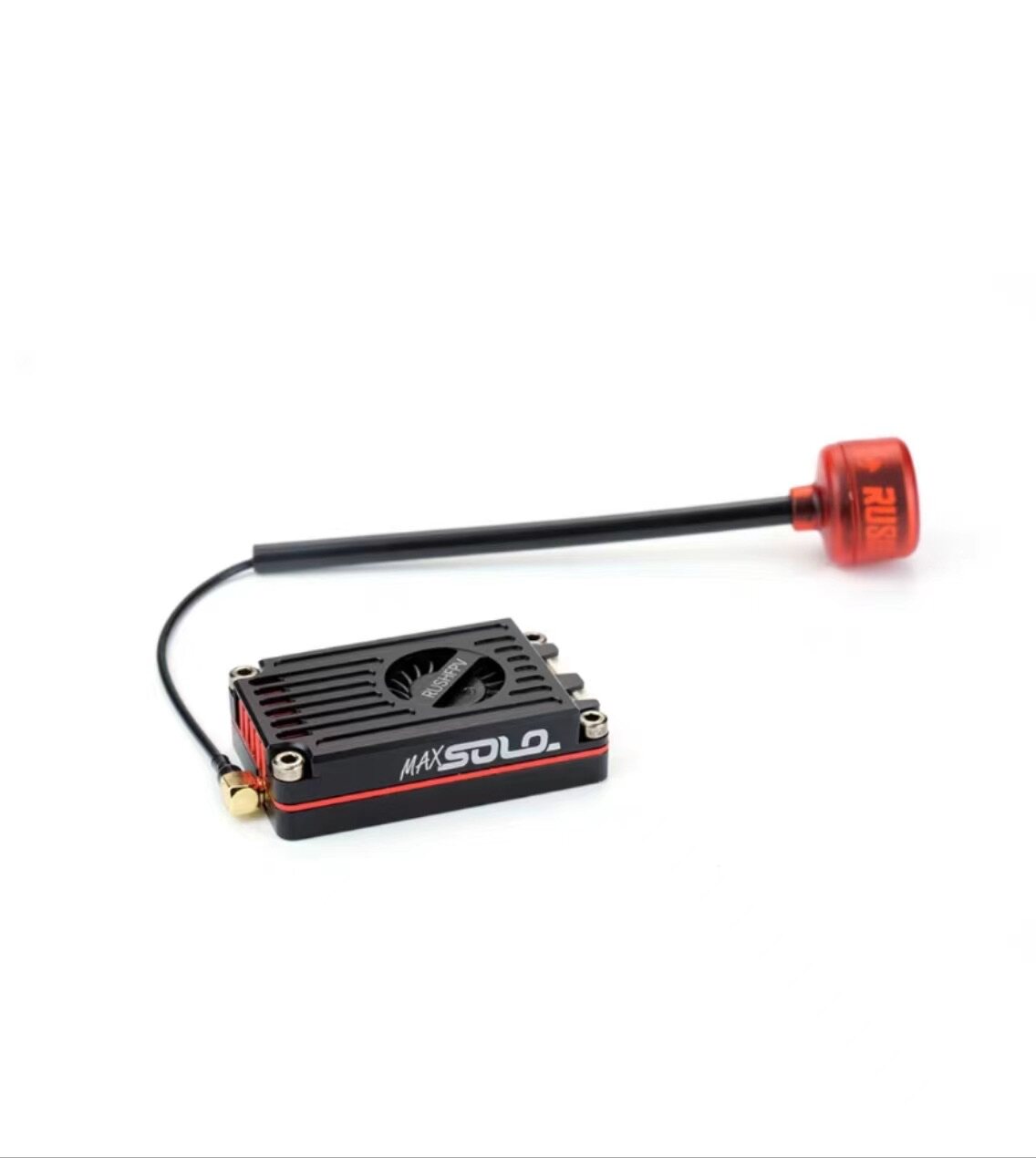 RUSHFPV MAX SOLO 이미지 전송 CNC 하우징 2.5W 고출력 FPV 횡단 항공기 고정익 장거리 항해