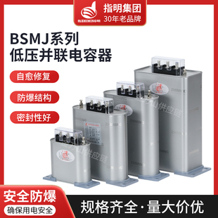 正品指明集团 BSMJ0.48自愈式低压电力电容器 无功补偿并联电容器