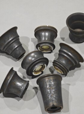 素里块根植物盆小号手工潮流陶瓷花盆龙舌兰仙人球龟甲龙象牙宫