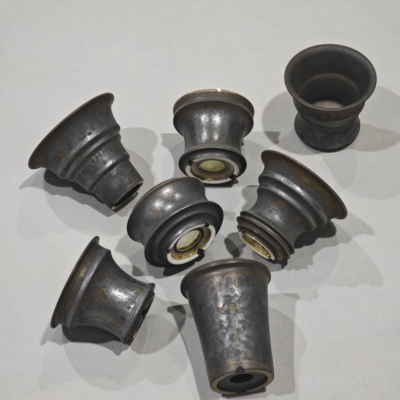 素里块根植物盆小号手工潮流陶瓷花盆龙舌兰仙人球龟甲龙象牙宫