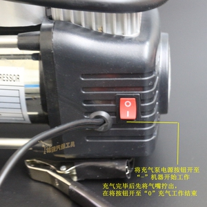 车载充气泵双缸汽车打气双杠货车轮胎加气便携式大功率高压12v