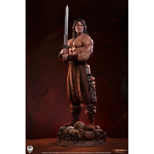 定金 Sideshow PCS 1/2 野蛮人 CONAN 柯南 雕像手办摆件