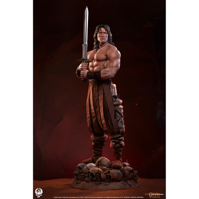 定金 Sideshow PCS 1/2 野蛮人 CONAN 柯南 雕像手办摆件