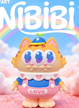 【定金包邮】OFFART x 貓Soul 15cm NIBBI 三眼猫 摆件