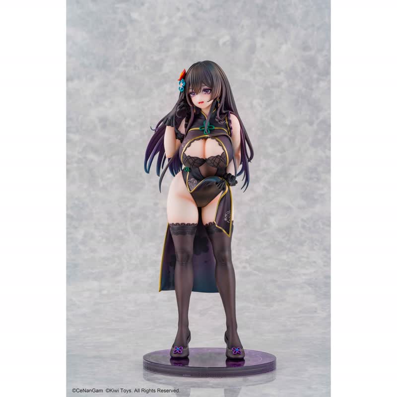 定金包邮 Kiwi Toys 旗袍喵 雕像手办摆件