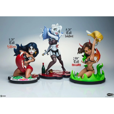 【定金】Sideshow 死亡之女 地狱女巫 女死神 雕像手办