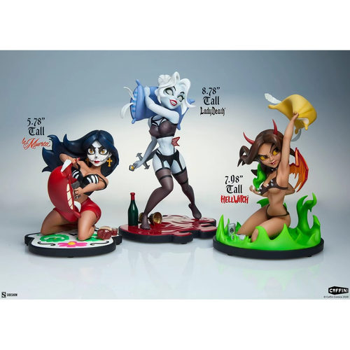【定金】Sideshow 死亡之女 地狱女巫 女死神 雕像手办