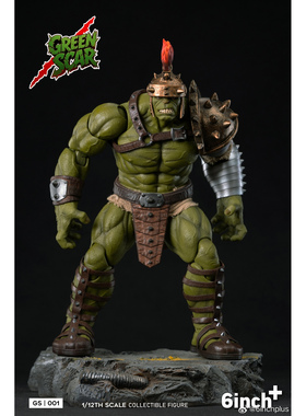 定金包邮 6inchplus 1/12 GS001 绿殇 GREENSCAR 可动人偶兵人