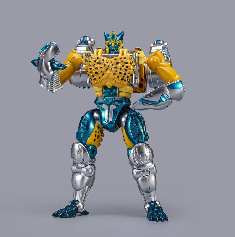定金 TA TransArt BWM-03 金属豹司令 精涂版 变形玩具 超能勇士