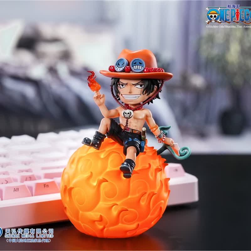 准现货 集美殿堂 HAPPY LIFE 航海王 恶魔果实 艾斯 声控小夜灯