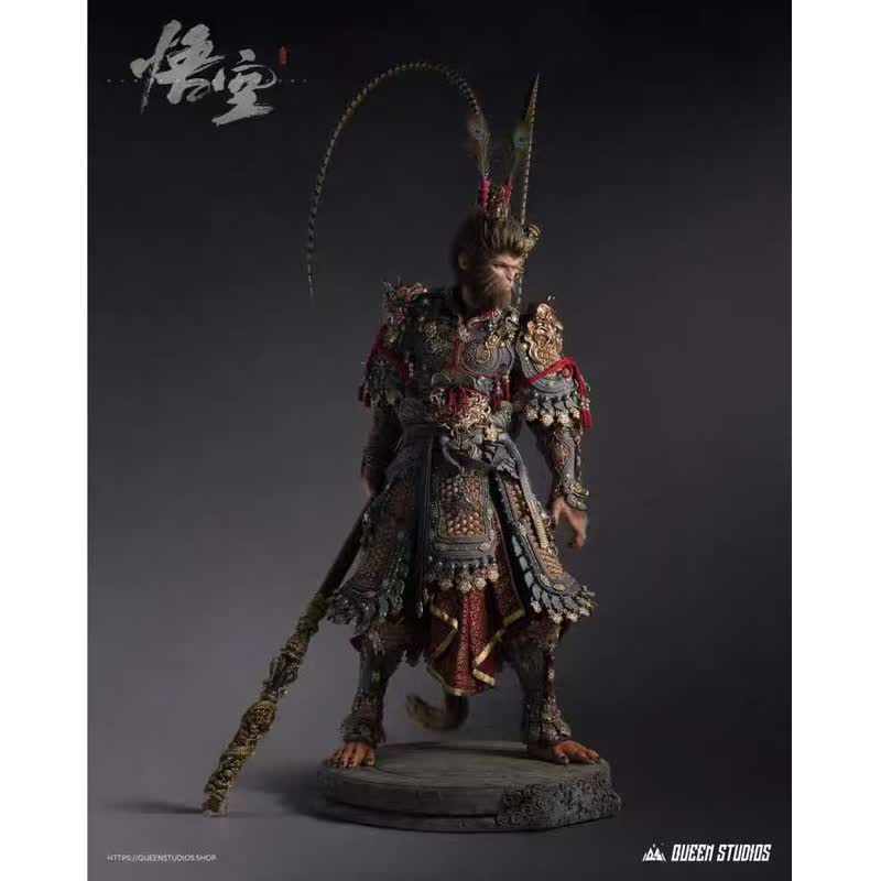 定金 Queen 黑神话 悟空 天命人 大圣金甲1/1全身像 雕像