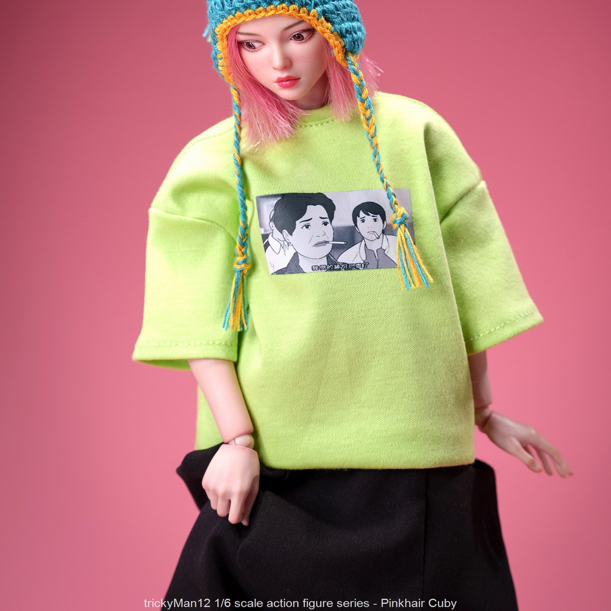 【定金包邮】trickyMan12 1/6 PINKHAIR Cuby 2025 人偶套装