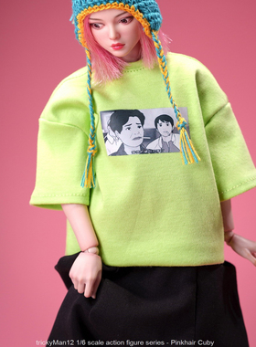 【定金包邮】trickyMan12 1/6 PINKHAIR Cuby 2025 人偶套装