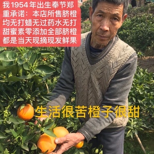 2025纽荷尔奉节脐橙含外包装 橙香生鲜自家种植果园现摘现发 20斤装