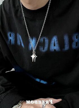 设计复古厂家直销吊坠钛ins风芒