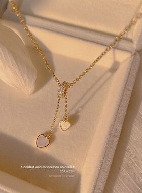 吊坠新款百搭流苏双韩风女轻奢