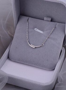 链微笑项链潮满女轻不锈钢设计