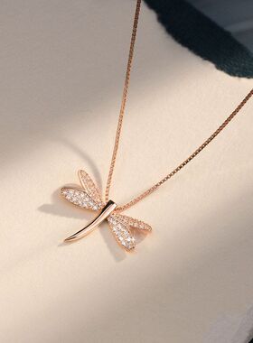 优雅品质红潮设计昆虫气质新款