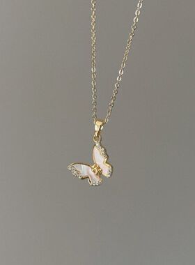 项链2024设计新款气质锁骨女友