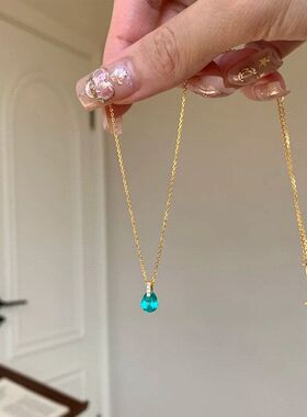 锁骨一件爆款女小红书毛衣链链款