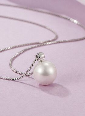 吊坠链法式高级感小众锁骨通勤