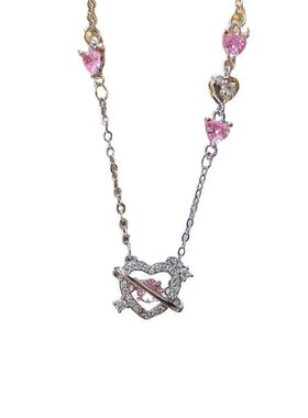 女士项链锁骨新款珂轻生日礼物奢小众里链恋爱爆款心跳