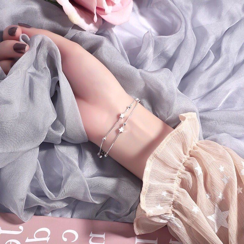 古项链女纯银999配饰锁骨链首饰