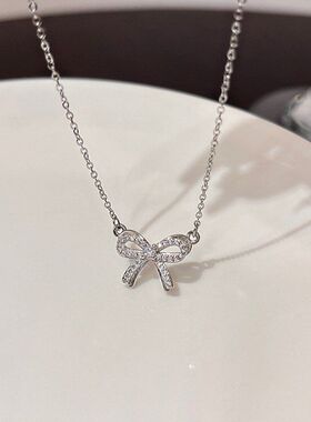 微甜美ins通勤镶百搭简约项链女