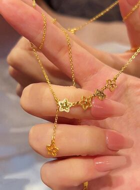 潮流镂空流苏批发感精致女星星