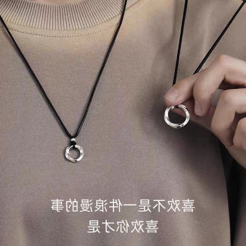 配饰锁骨链首饰珍珠高级感轻奢小众项坠装饰毛衣男情侣乌斯情侣项