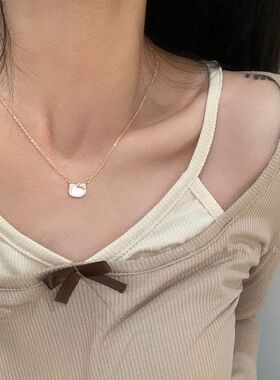 项链女带批发小猫可爱感KT链凯迪