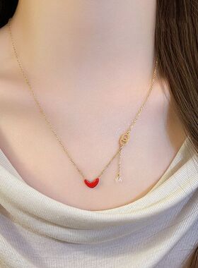 风锁骨ins女百搭小饰品小红书