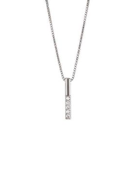 锁骨几何ins锆石一字链长条直棒