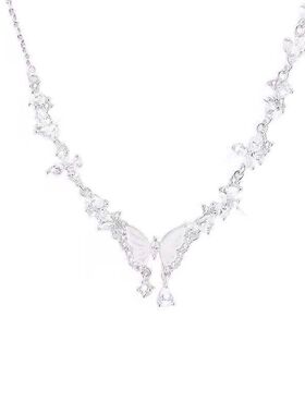 项链吊坠蝴蝶女友女款高级新款