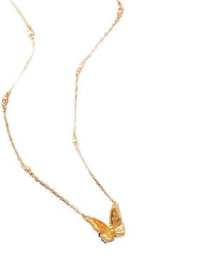 月项链国风花新中式气质锁骨金店